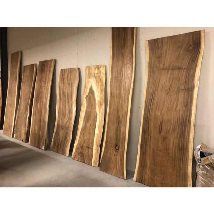 Boomstam Eetkamertafel Suar