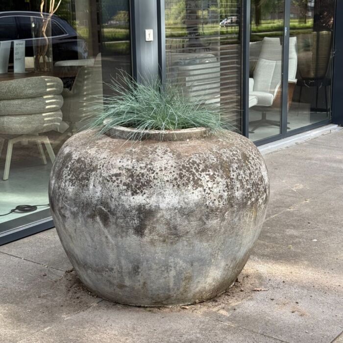 Authentieke XXL Tuinpot Uit Azië