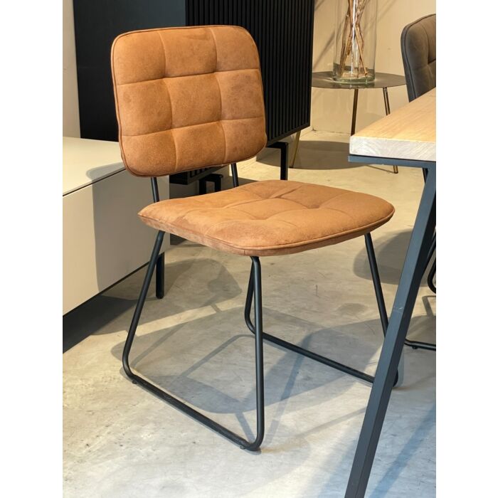 Industriële Stoel Nijaz Cognac