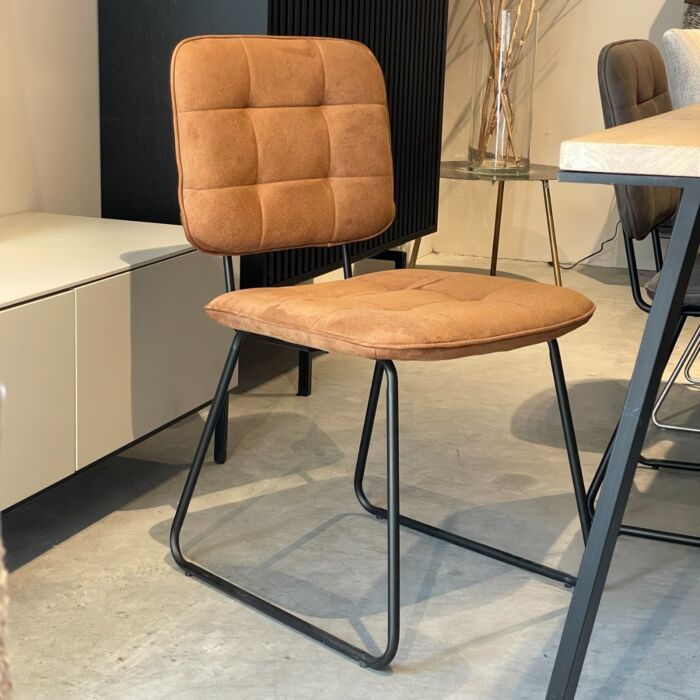 Industriële Stoel Nijaz Cognac