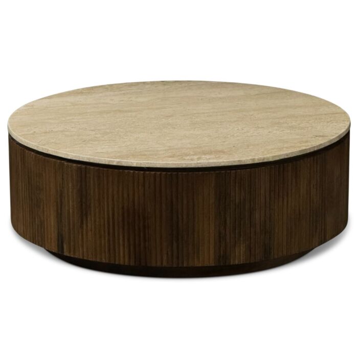 Salontafel Specter Travertine Bruin