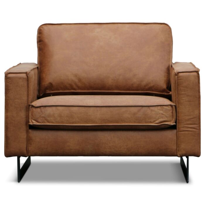 Loveseat Tampa Robuust Cognac 