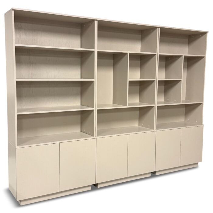 Boekenkast Eco Line Set Van 3 Taupe