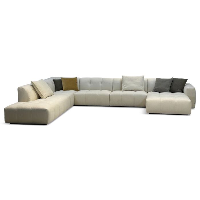 Riante Hoekbank beige Chessy