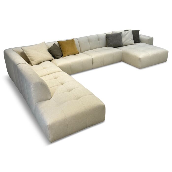 Riante Hoekbank beige Chessy