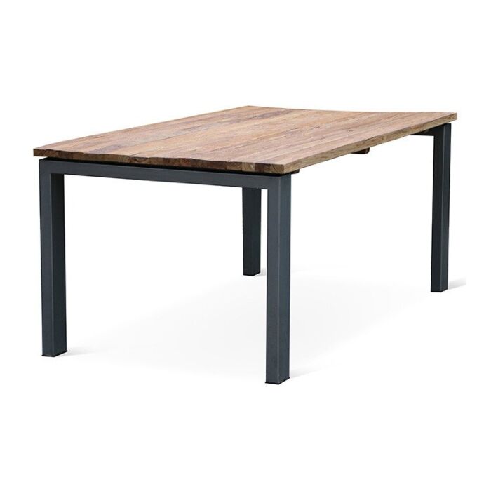 Eetkamertafel Happy Industrieel Teakhout
