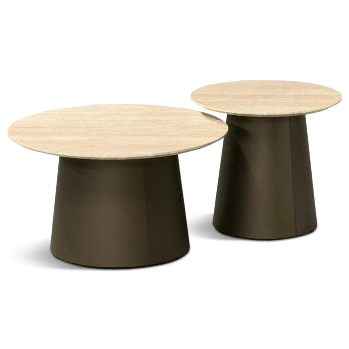 Salontafelset Kate Travertine