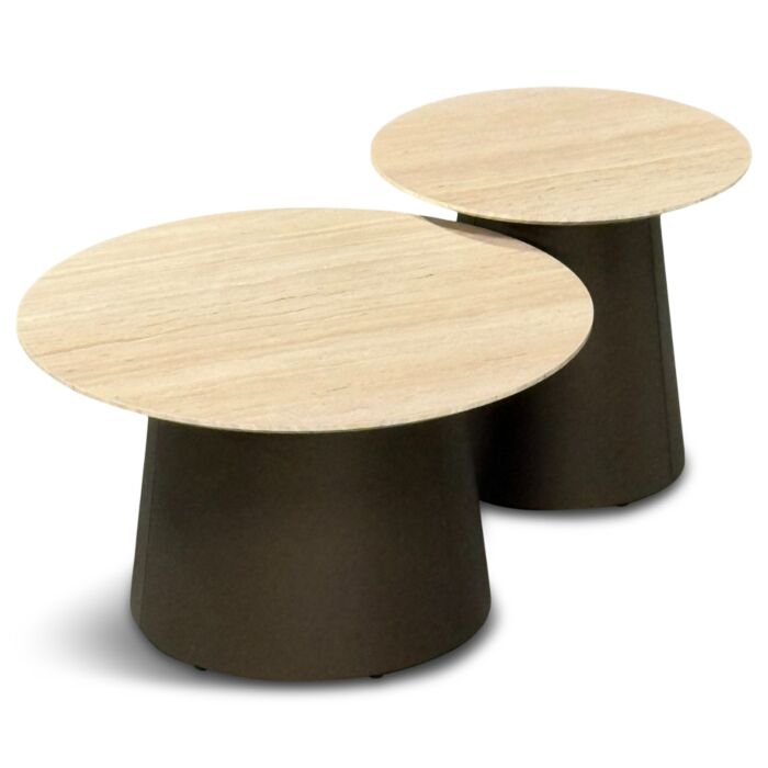 Salontafelset Kate Travertine
