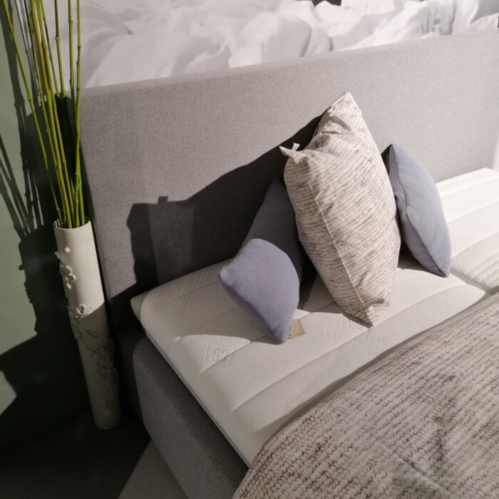 Comfort Suite Gestoffeerd Ledikant Manchester Grey