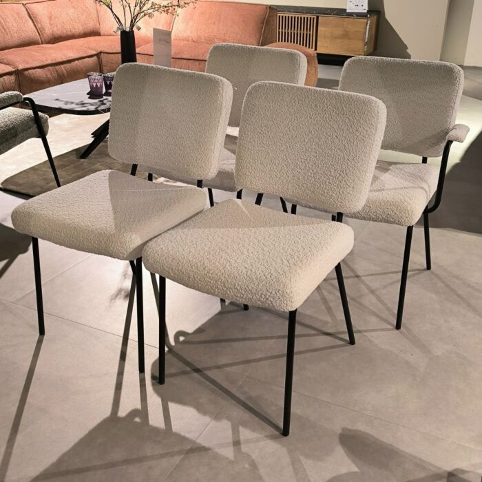 INHOUSE Eetkamerstoel Bady (4 stuks)