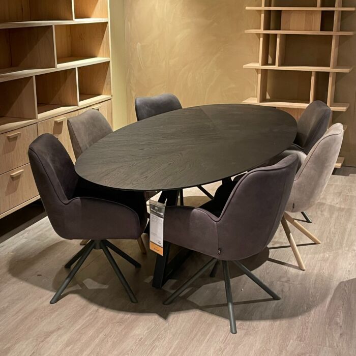 Henders & Hazel Eettafel Ridgefield zwart