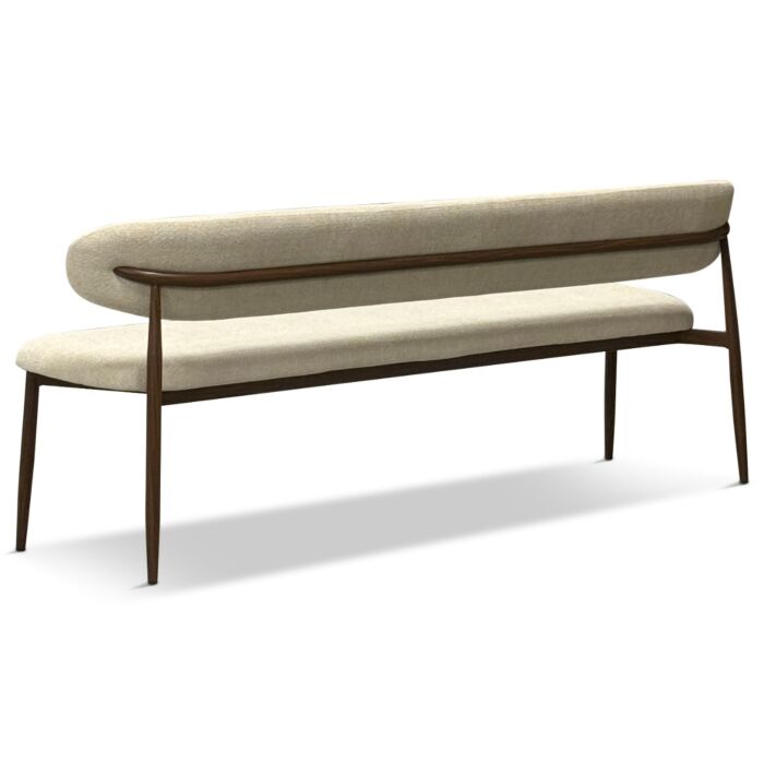 Eetkamerbank Jessda Crème 200cm