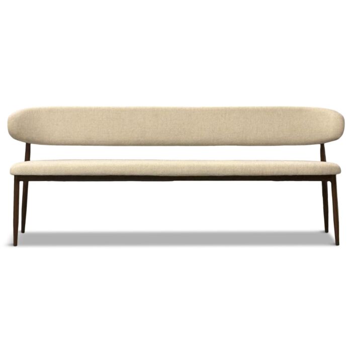 Eetkamerbank Jessda Crème 200cm