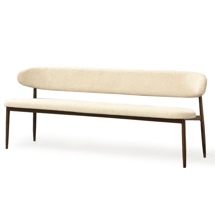 Eetkamerbank Jessda Crème 200cm