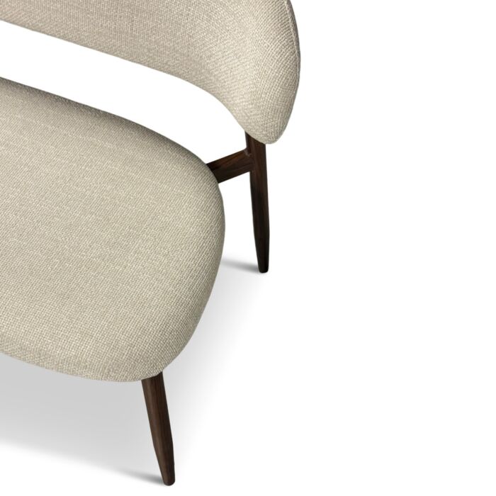 Eetkamerbank Jessda Crème 200cm