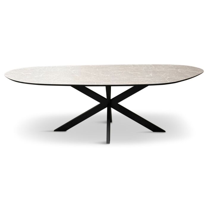 Eettafel Stone HPL Beige