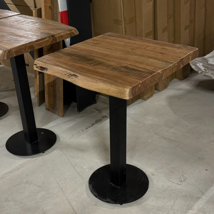 Bartafel Boomstam Acacia 65x65x93cm