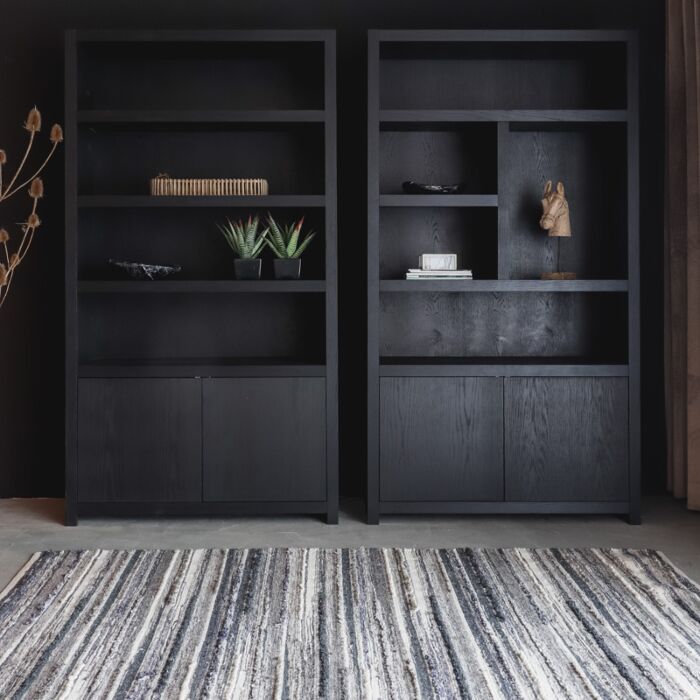 Boekenkasten Set Diamond 120cm Rechts Eiken