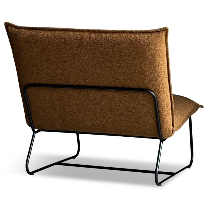 Fauteuil Elton Bronze Bouclé