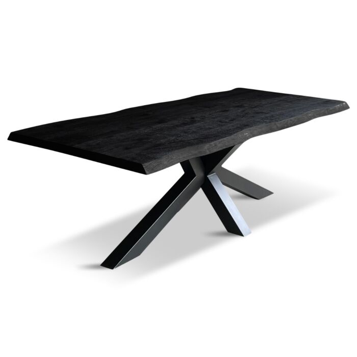Eettafel Sovana Hout Zwart