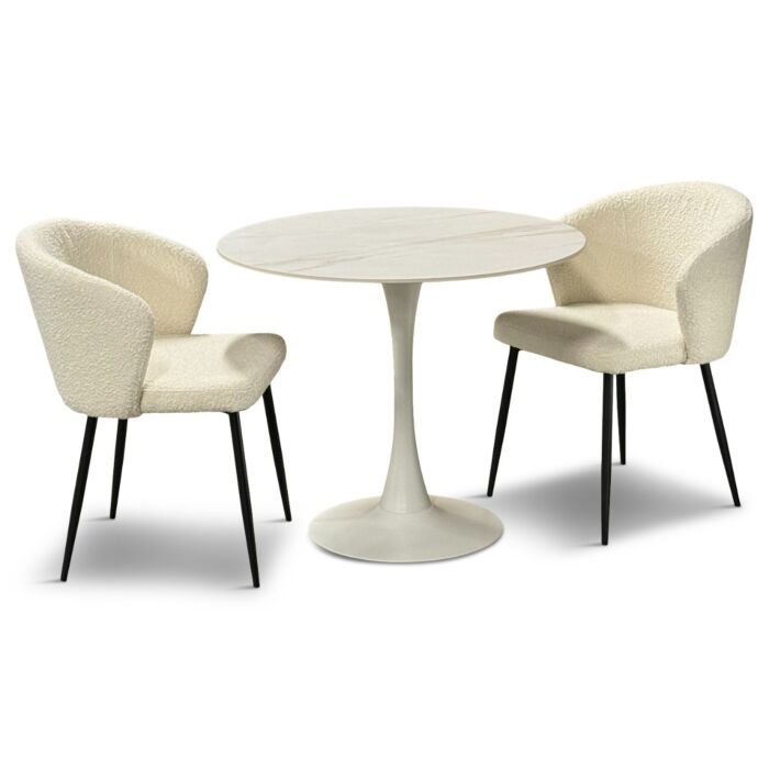 Bistro Tafel Marsala Rond
