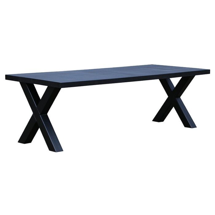 Eetkamertafel Raw Robuust All In Black