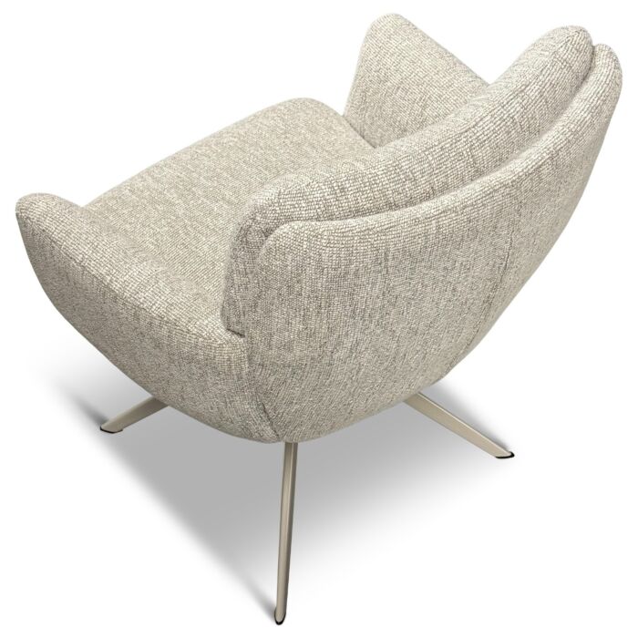 Armstoel Jessie Lodge Linnen Beige Poot