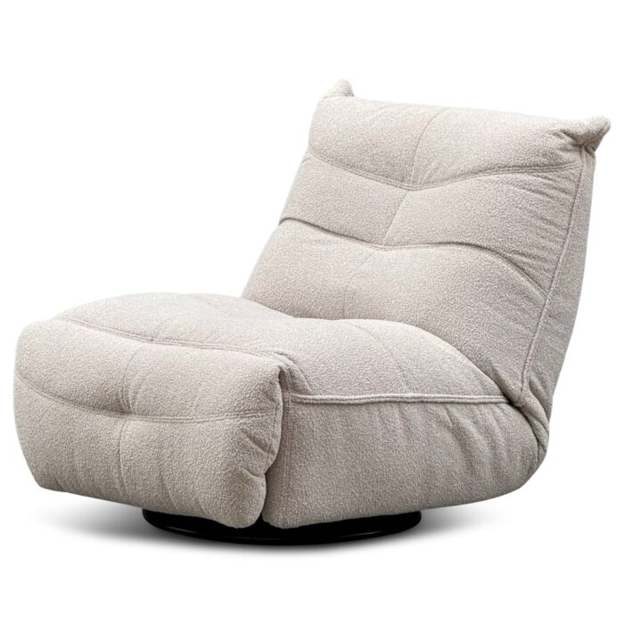 LABEL51 Fauteuil Take It Easy - Naturel - Boucle