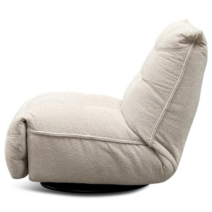 LABEL51 Fauteuil Take It Easy - Naturel - Boucle