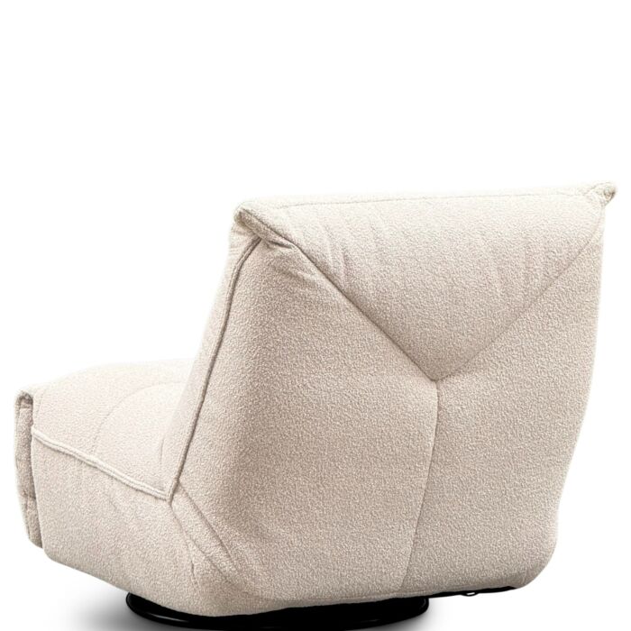 LABEL51 Fauteuil Take It Easy - Naturel - Boucle