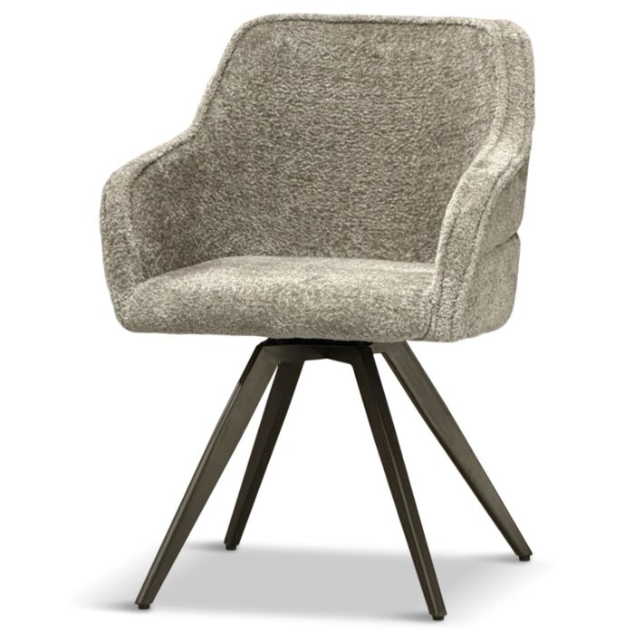 Draaibare eetkamerstoel Raf Beige