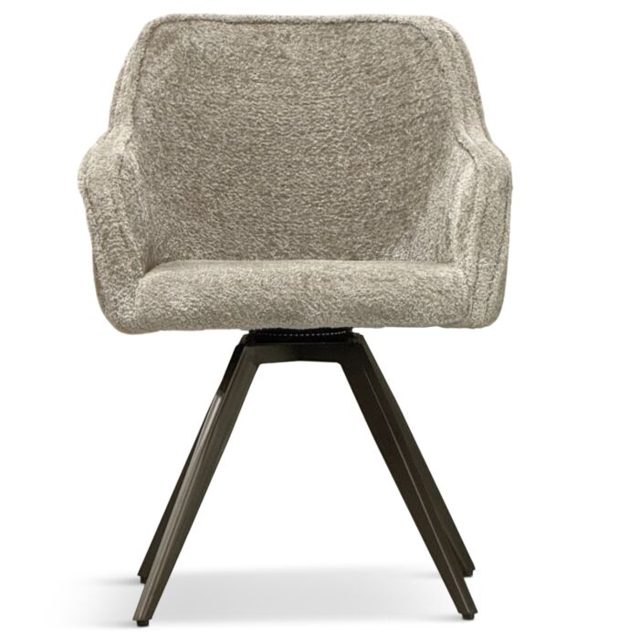 Draaibare eetkamerstoel Raf Beige