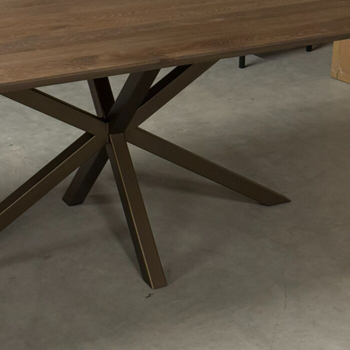 Eettafel Gerard Matrix Anodic Brown
