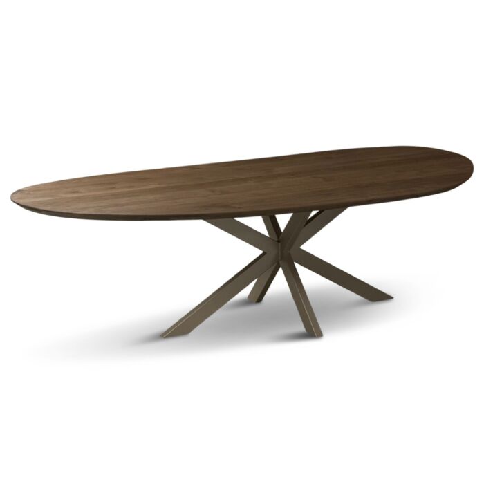 Organische Eettafel Richard Kiezel Anodic Brown