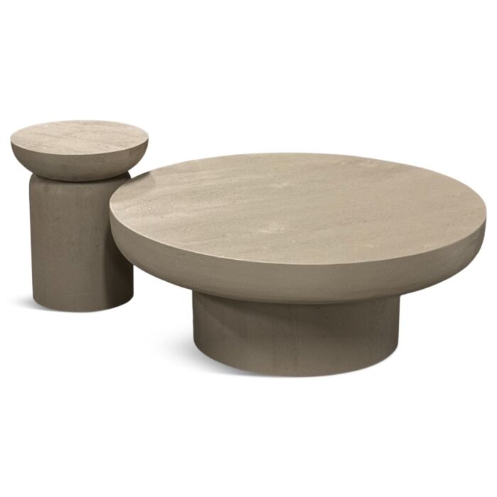 Bijzettafel Kimura Taupe S