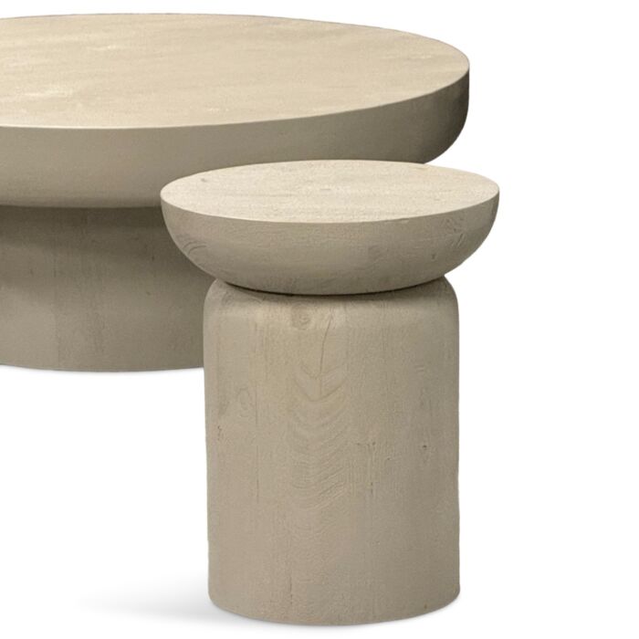 Bijzettafel Kimura Taupe S
