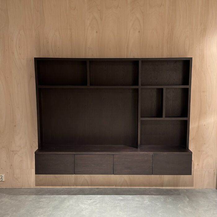 Cinewall Boekenkast Met 4 Lades