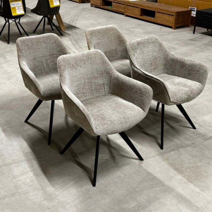 Eetkamerstoel Royal Taupe