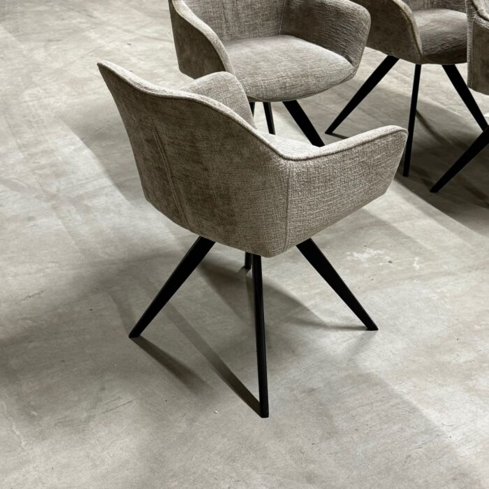 Eetkamerstoel Royal Taupe