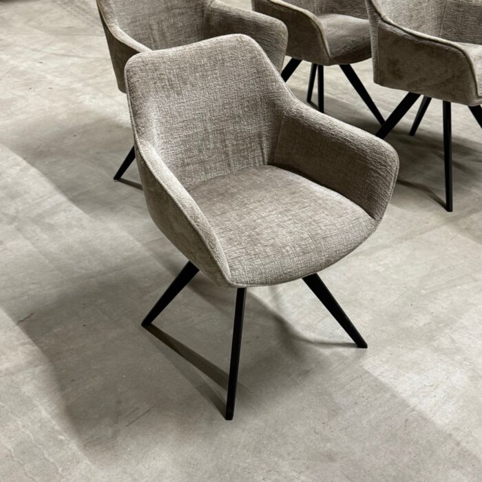 Eetkamerstoel Royal Taupe