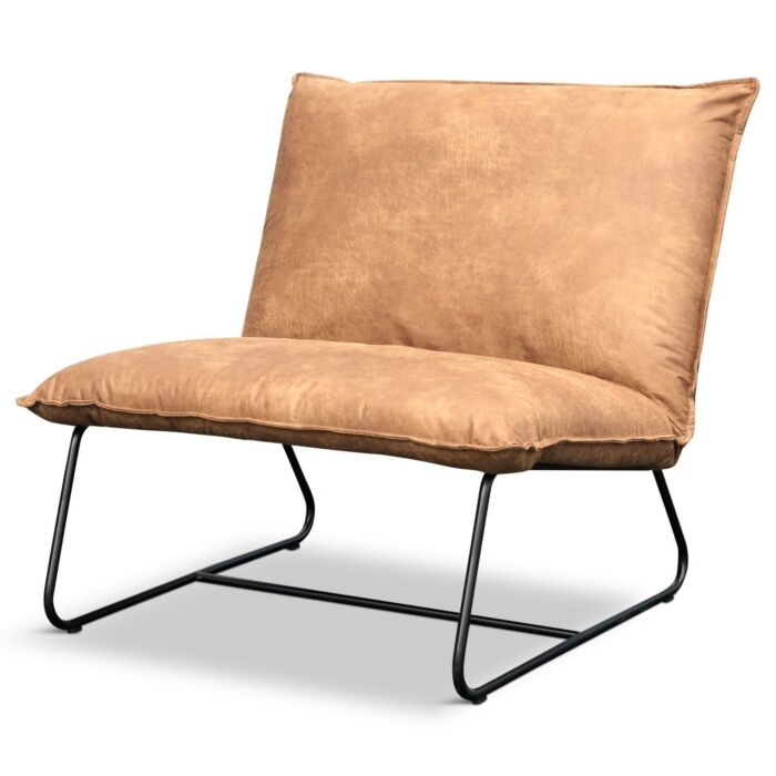 Lounge Fauteuil Elton Cognac