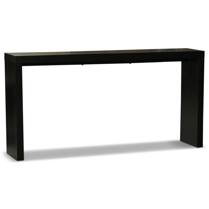 Sidetable Diamond Zwart 150 cm Eiken