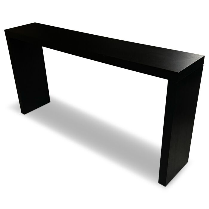 Sidetable Diamond Zwart 150 cm Eiken