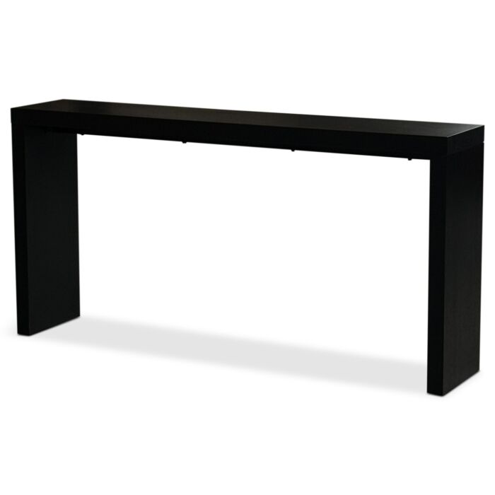 Sidetable Diamond Zwart 150 cm Eiken