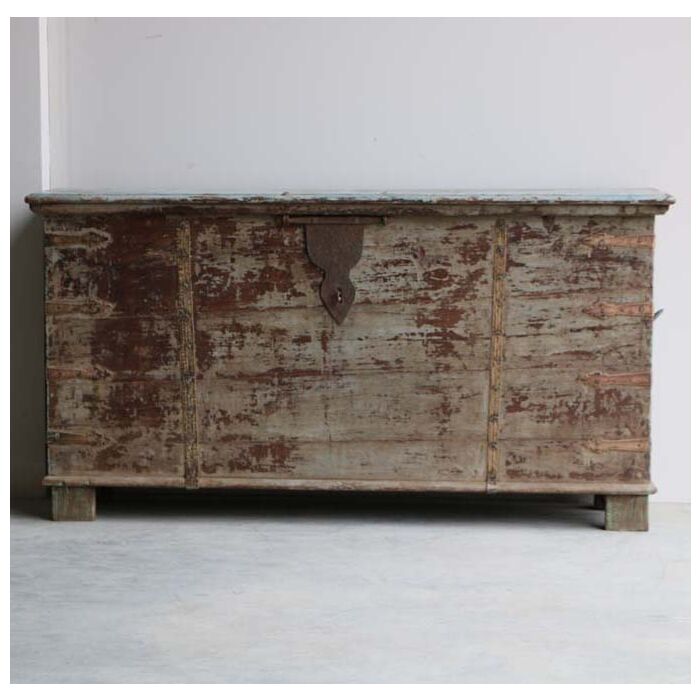 Opbergbox India Oud Hout