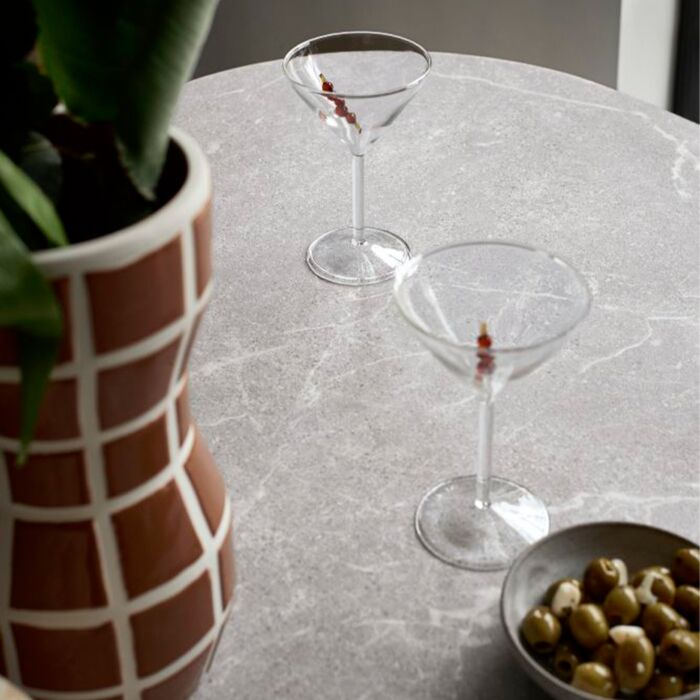 Eettafel Canarias Organisch Kiezel 230cm