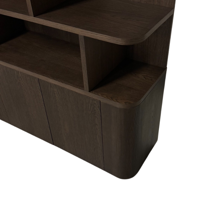 Boekenkast Japano 8-Vaks New Brown