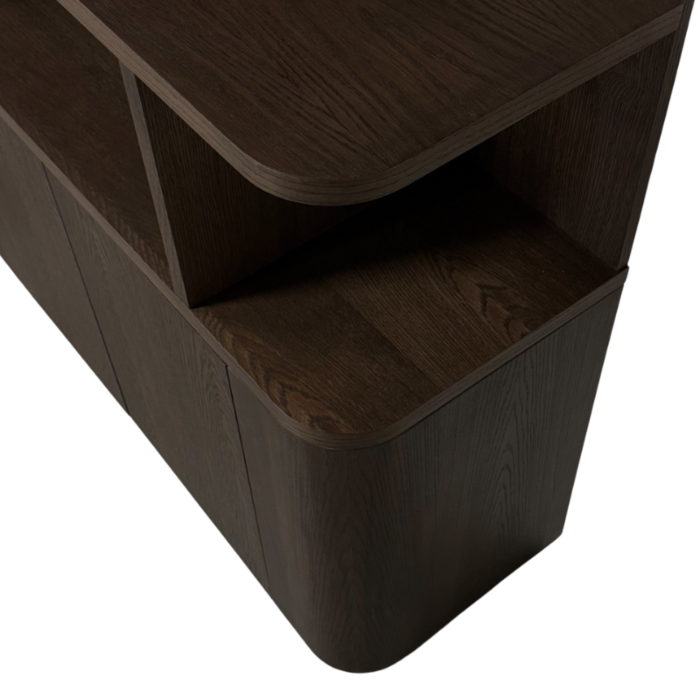Boekenkast Japano 8-Vaks New Brown