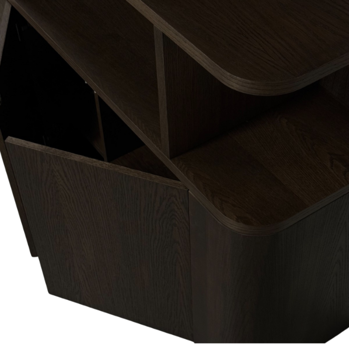 Boekenkast Japano 8-Vaks New Brown