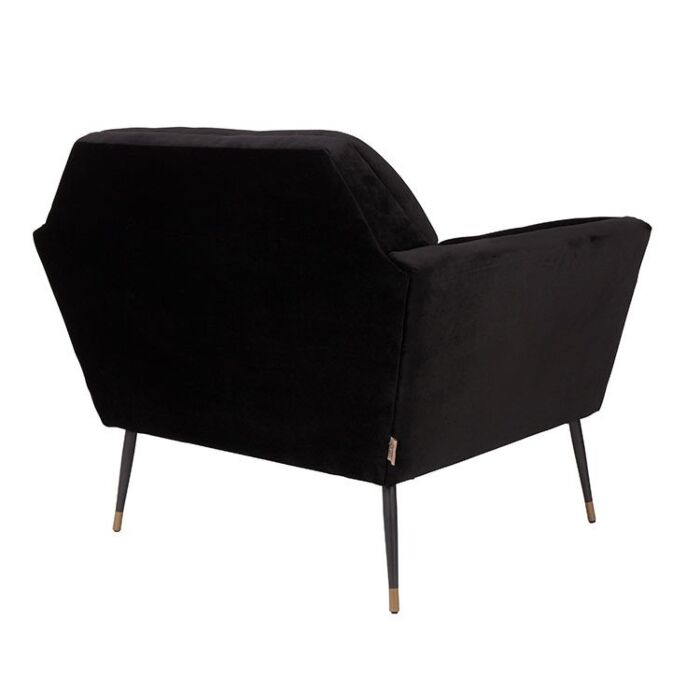 Dutchbone Lounge Chair Kate Black